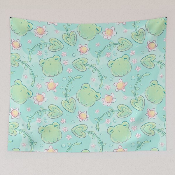 Item preview, Lullaby Frogs in Lily Pond designed and sold by evybenita.