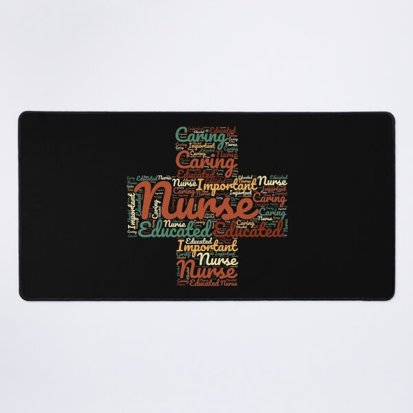 Item preview, Nurse Shape Cloud Caring Educated Important Medic Symbol designed and sold by RockBeeDesigns.