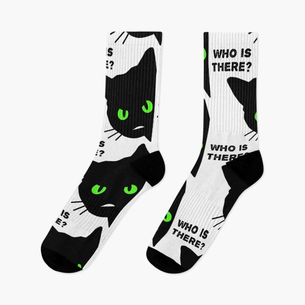 Item preview, Peeking Black Cat, Funny Cat peeking Sticker . peeking cat with green Eyes sticker who is there? designed and sold by NUSA NIPA.
