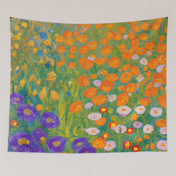 Item preview, Klimt Bauerngarten Flower Garden designed and sold by maniacfitness.