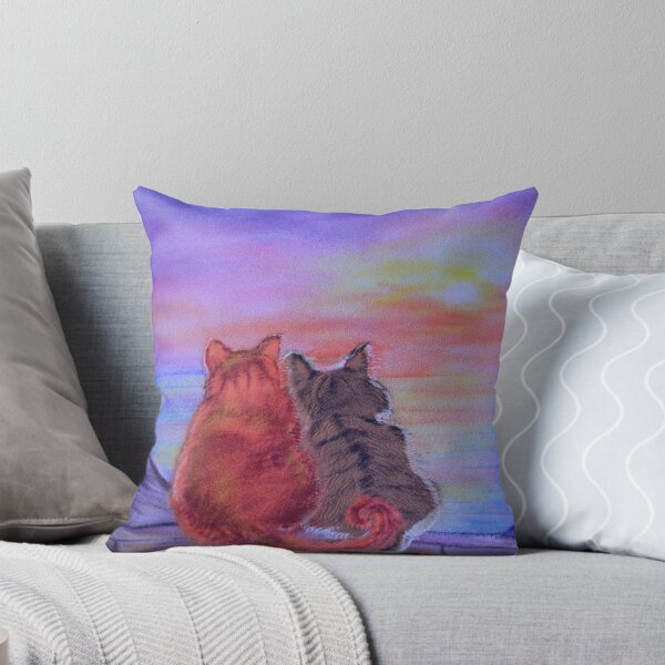 Item preview, Cats on a roof designed and sold by sandexperiment.