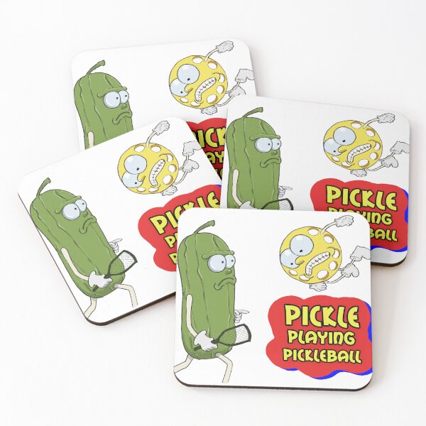Item preview, Funny Pickle Playing Pickleball Classic Meme designed and sold by DogmaArtstype.