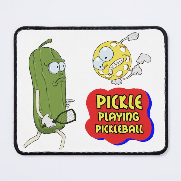 Item preview, Funny Pickle Playing Pickleball Classic Meme designed and sold by DogmaArtstype.