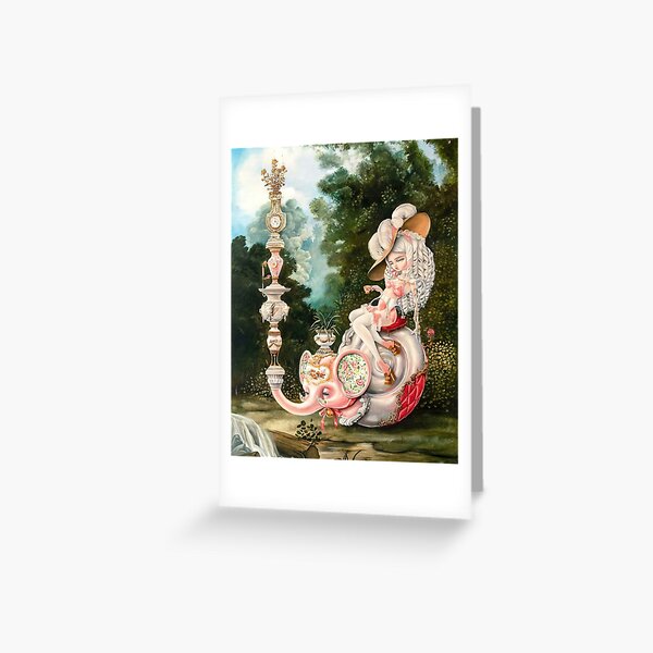 Fragile Delight Greeting Card