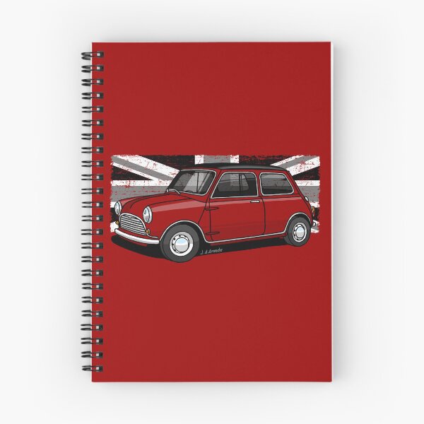 Item preview, My drawing of the classic English sport utility vehicle with the Union Jack in the background with a black roof designed and sold by designjaag.