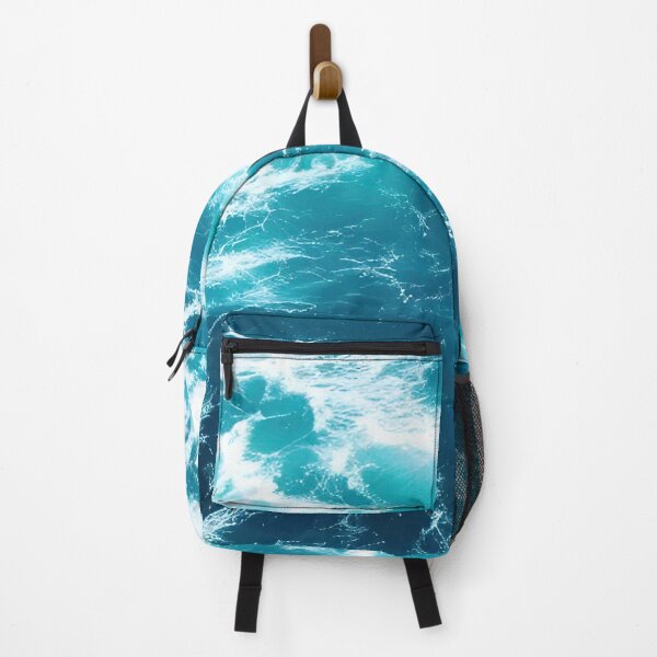 Item preview, Hyperrealistic blue ocean waves designed and sold by Crestern.