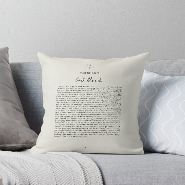 Item preview, Bad Blood Lyrics designed and sold by queseraseraa.