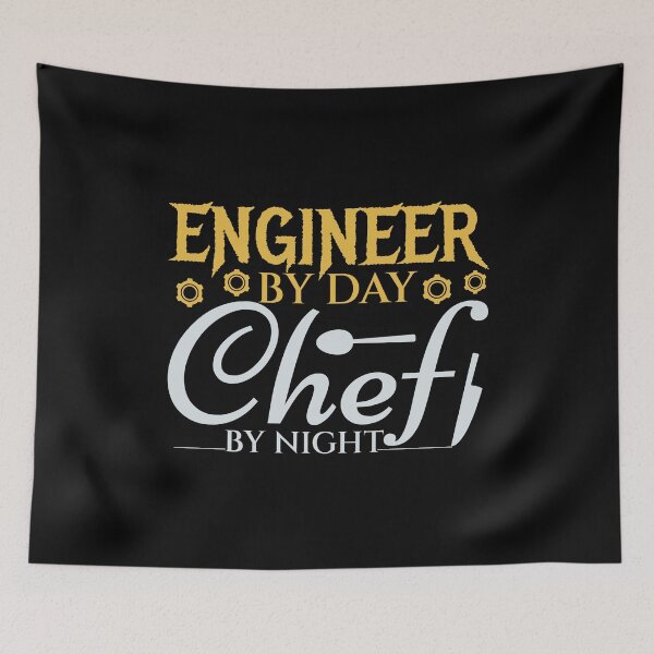 Item preview, Engineer By Day Chef By Night designed and sold by Styler Design.