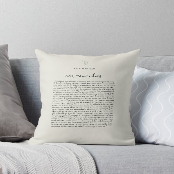 Item preview, New Romantics Lyrics designed and sold by queseraseraa.