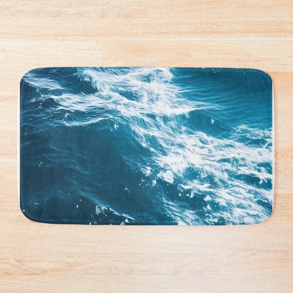 Item preview, Hyperrealistic blue ocean waves designed and sold by Crestern.