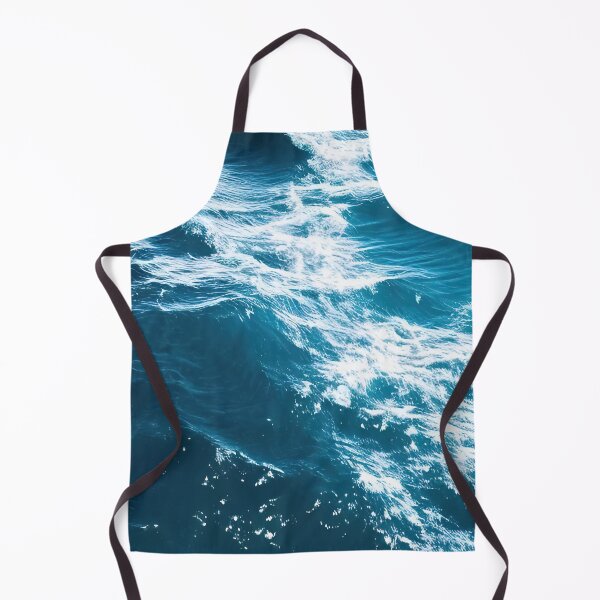 Item preview, Hyperrealistic blue ocean waves designed and sold by Crestern.