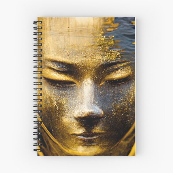 Item preview, Golden Buddha statue levitating canal in Venice designed and sold by osssoconcept.