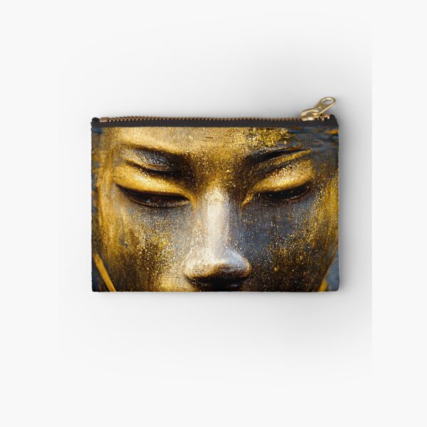 Item preview, Golden Buddha statue levitating canal in Venice designed and sold by osssoconcept.