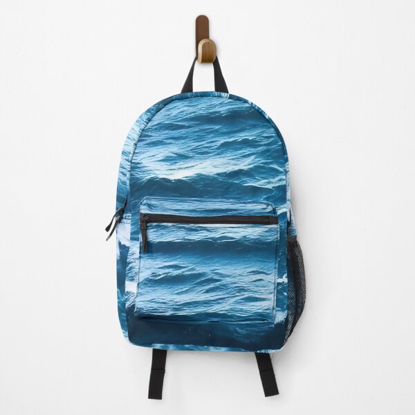 Item preview, Hyperrealistic blue ocean waves designed and sold by Crestern.