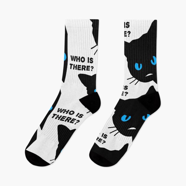 Item preview, Peeking Black Cat, Funny Cat peeking Sticker . peeking cat with blue Eyes sticker who is there? designed and sold by NUSA NIPA.