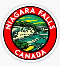 Niagara Falls Canada VintageTravel Sticker