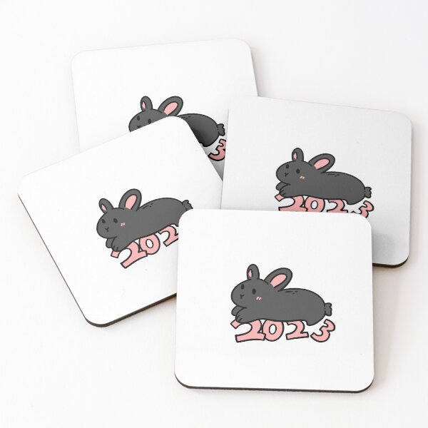 Item preview, Black bunny 2023 designed and sold by Sikkpen.