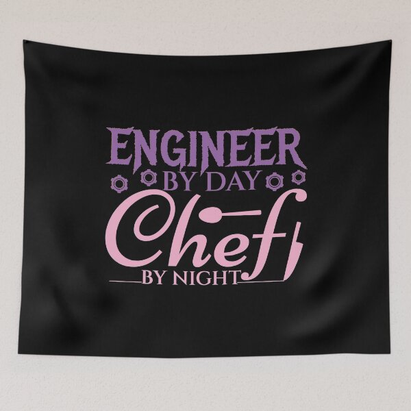 Item preview, Engineer By Day Chef By Night designed and sold by Styler Design.