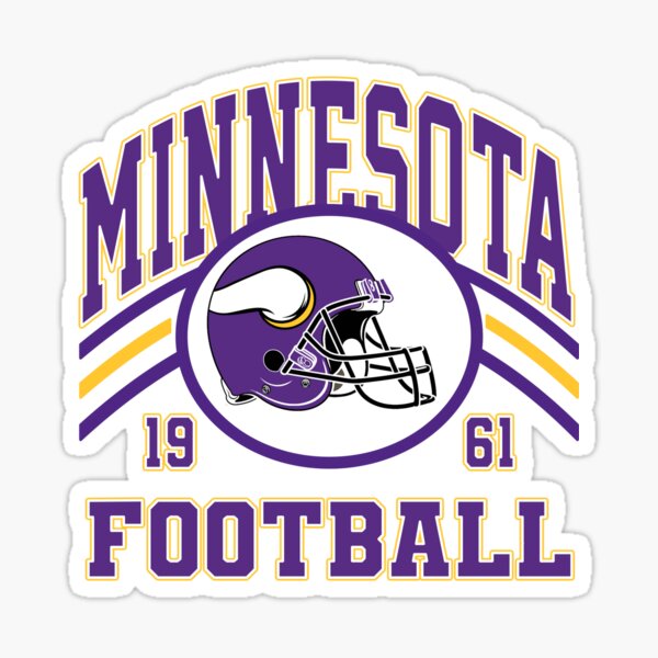 Minnesota Vikings 16'' Team Color Logo Cutout