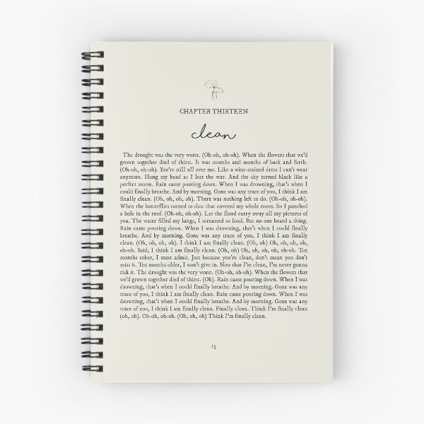 Item preview, Clean Lyrics designed and sold by queseraseraa.