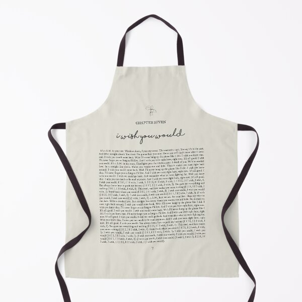 Item preview, I Wish You Would Lyrics designed and sold by queseraseraa.