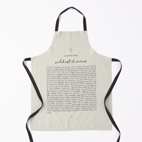 Item preview, Wildest Dreams Lyrics designed and sold by queseraseraa.