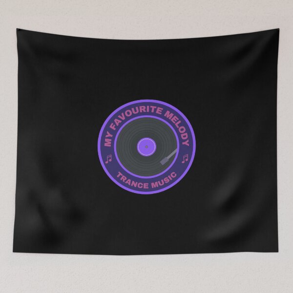 Item preview, My Favourite Melody Trance Music Sticker designed and sold by laleibimsonm.