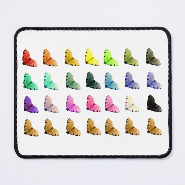 Item preview, Rainbow moths designed and sold by TooManySlices.