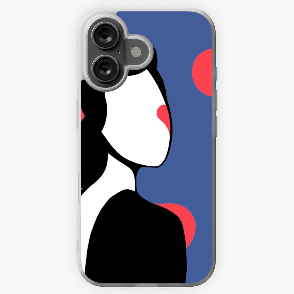 Vista previa del artículo con la obra «Funda blanda para iPhone», diseñado y vendido por CovoStudio.