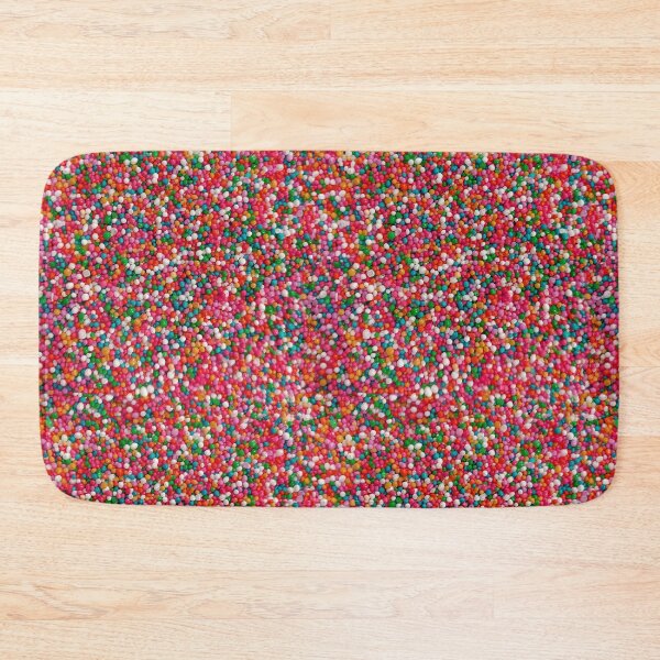 Item preview, Candy theme multicolor rainbow hundreds and thousands cool pattern designed and sold by Karo Art.