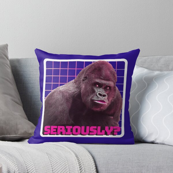 Item preview, Retro Gorilla Seriously? designed and sold by GleamingGiant.