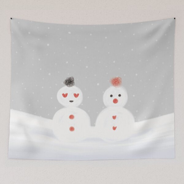 Item preview, Snowman Couple designed and sold by ElliesJourney.