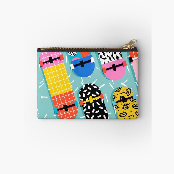Item preview, Omigod - 80s retro memphis skateboards pattern sports trendy 1980's vintage style retro designed and sold by wackadesigns.