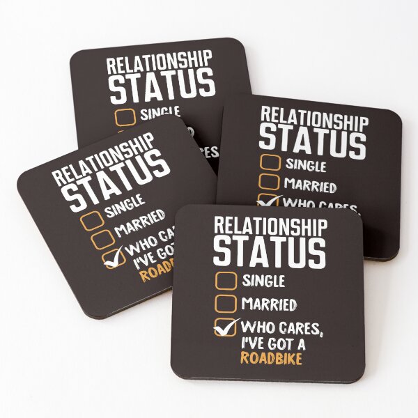 Item preview, Roadbike Relationship Status, Funny Cycling, Cyclist Quote designed and sold by Aerial Addicts.