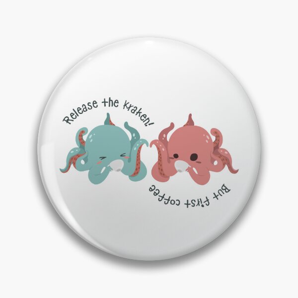 Item preview, Release the Kraken! But first coffee designed and sold by shopfindingbeni.