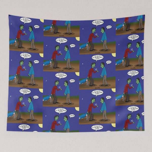 Item preview, Zombie Fitness designed and sold by Out to Lunch Cartoons and More.