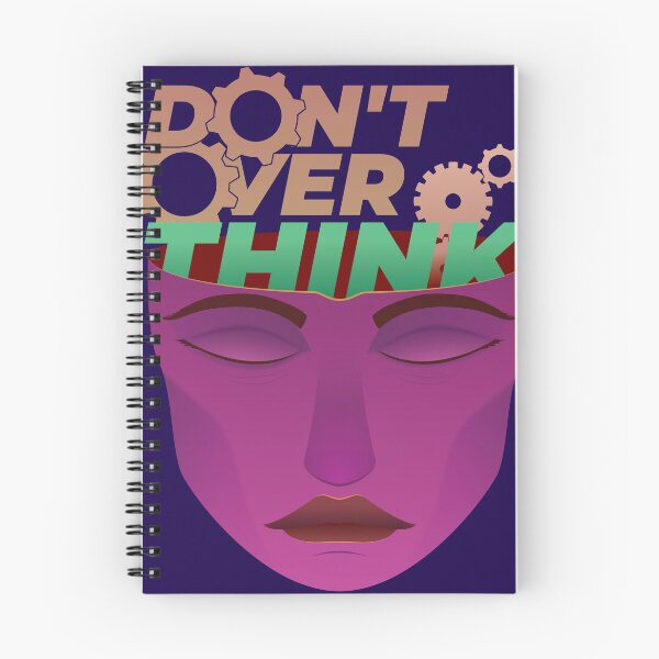 Item preview, Don't overthink designed and sold by CalMaArt.