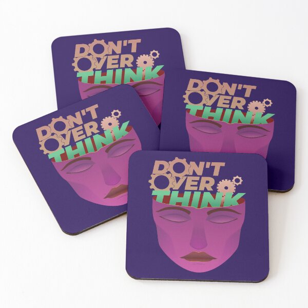 Item preview, Don't overthink designed and sold by CalMaArt.