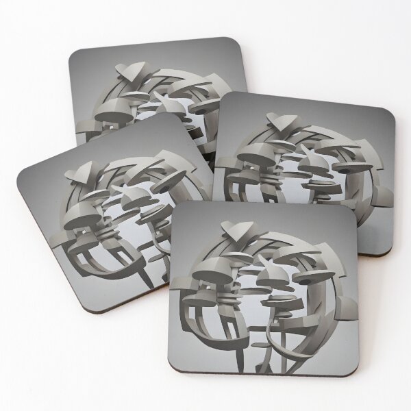 Item preview, vbstrvctivsm- trapped (Abstract Art 98) designed and sold by vbstrvctivsm.