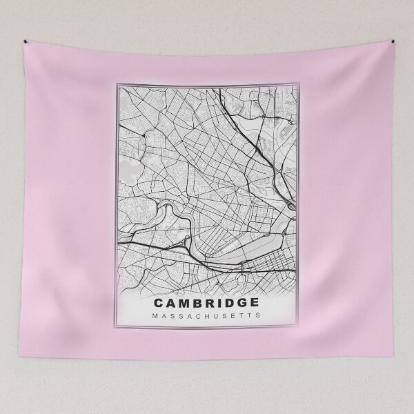 Item preview, Minimalist Cambridge Map designed and sold by Tamas Das.
