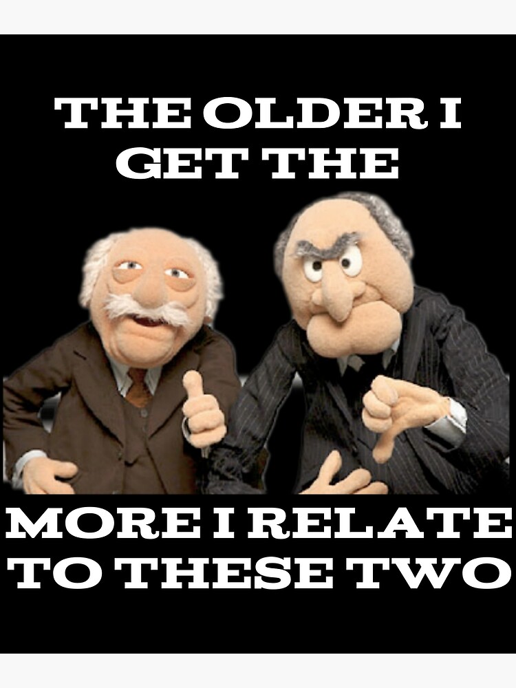 "Statler and Waldorf haters gonna hate" Poster for Sale by Worldart4