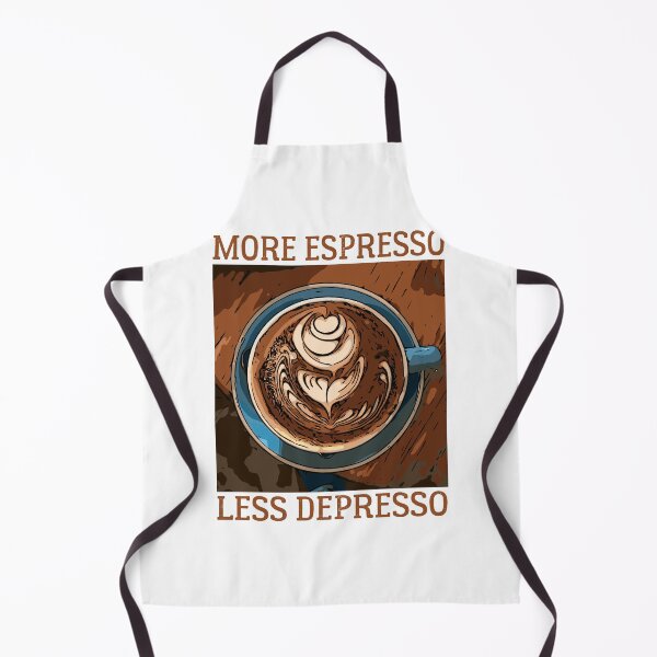 Item preview, More Espresso Less Depresso - COFFE ADDICT designed and sold by Raiko-art.