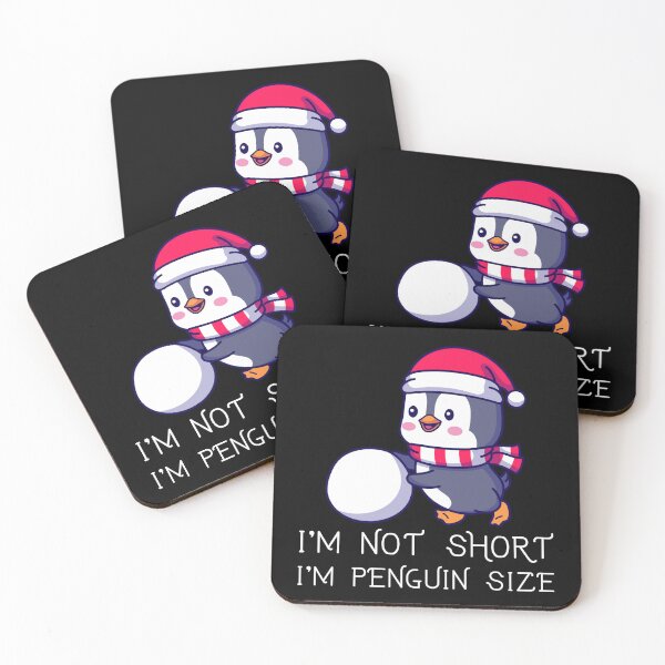 Item preview, I'M NOT SHORT IM PENGUIN SIZE designed and sold by Nicet-shirt1.