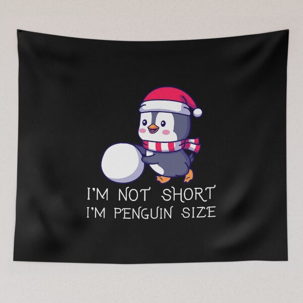 Item preview, I'M NOT SHORT IM PENGUIN SIZE designed and sold by Nicet-shirt1.