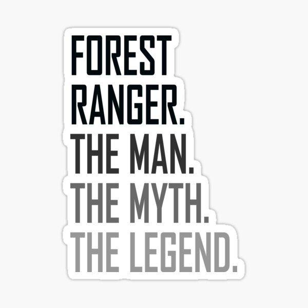 forest-ranger-the-man-profession-sticker-for-sale-by-sampleoka