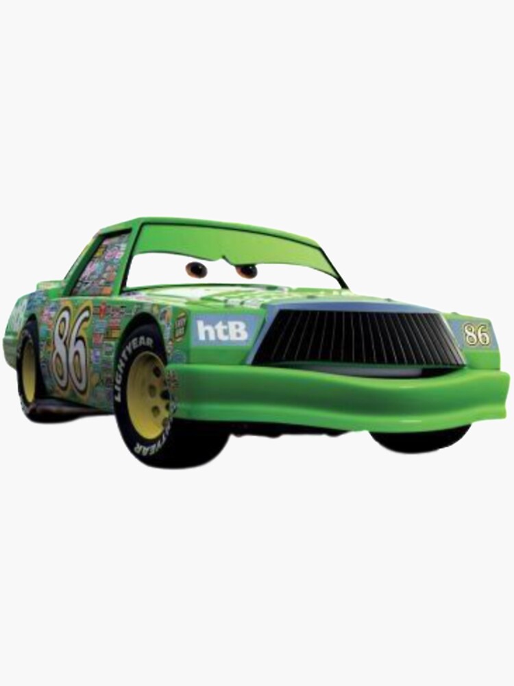 "Chick Hicks Lightning McQueen " Sticker for Sale by ClementGoldner