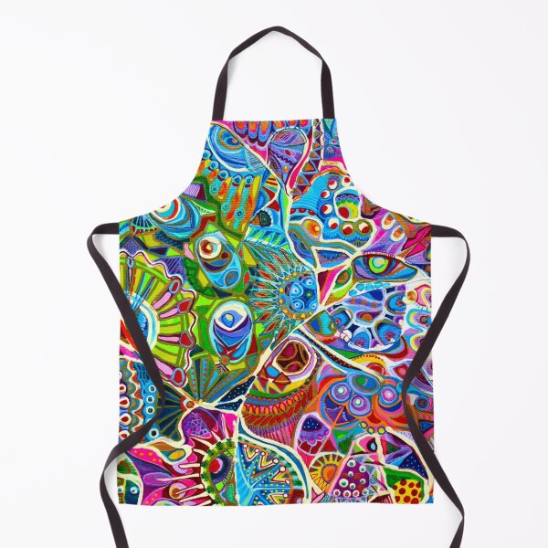 Item preview, 345. Colorful psychedelic doodles, subconscious designed and sold by Veera Zukova.