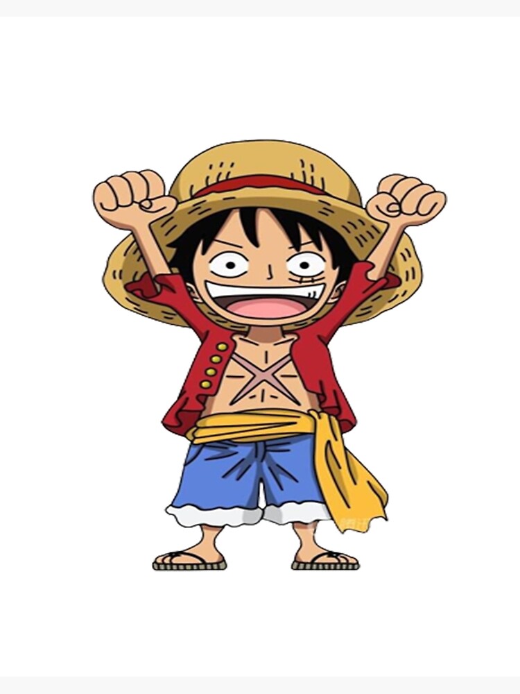 luffy kawai chibi cute, onepiece anime. vector design and doodle