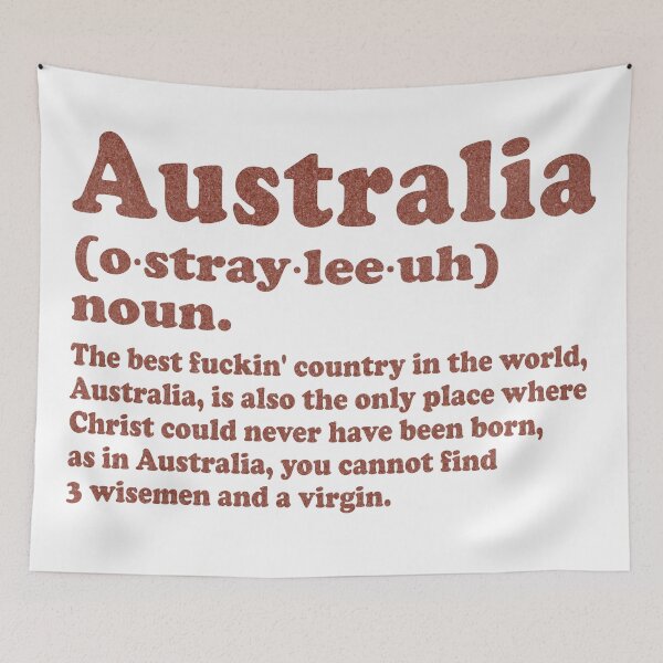Item preview, Australia Funny Definition Shirt designed and sold by TonySpencer.