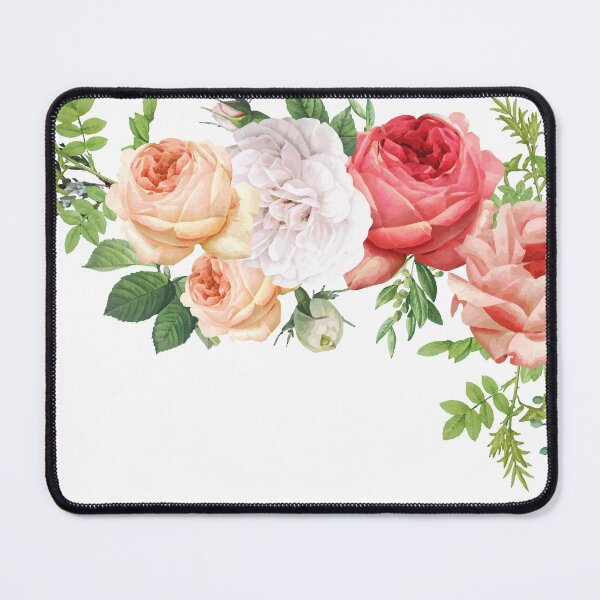 Item preview, Romantic Watercolor Flower Bouquet Arrangement Blooming designed and sold by dmr studio.